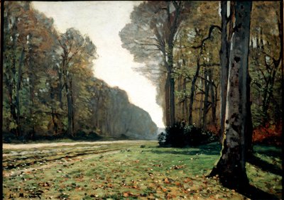 Il pavimento di Chailly (Fontainebleau), c.1865 da Claude Monet