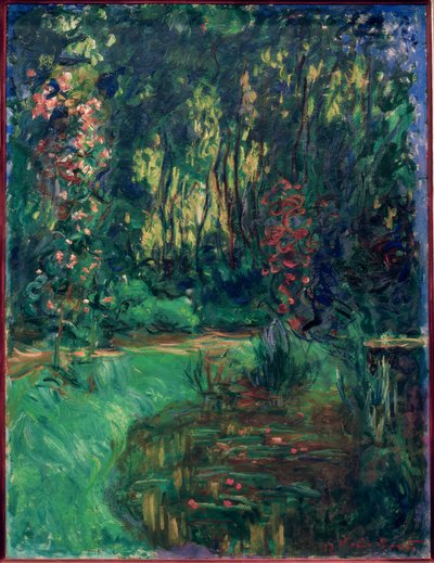 Un angolo dello stagno di Giverny da Claude Monet