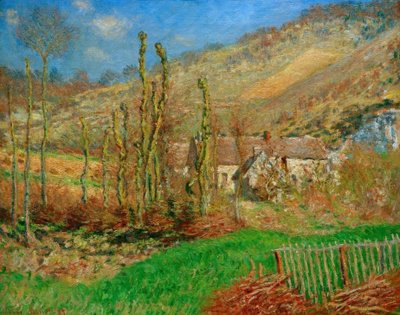Val de Falaise in inverno da Claude Monet