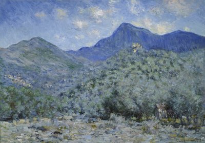 Valle Buona, vicino a Bordighera da Claude Monet