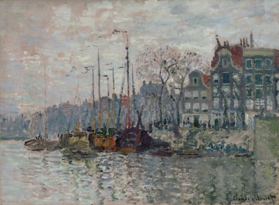Veduta di Amsterdam da Claude Monet