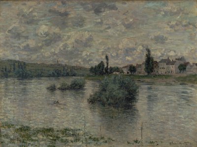 Veduta della Senna, Lavacourt, 1880 da Claude Monet