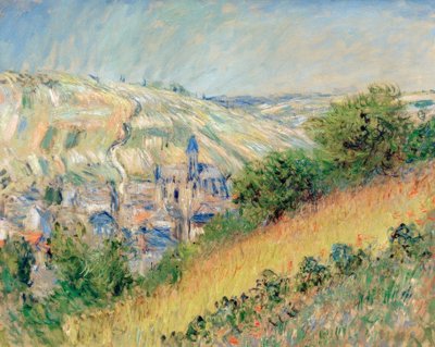 Veduta di Vetheuil da Claude Monet