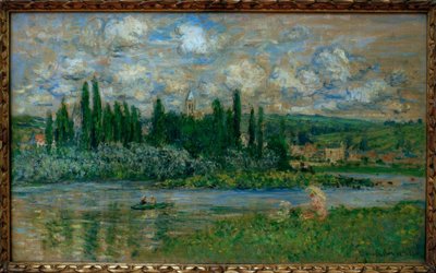 Veduta di Vetheuil da Claude Monet