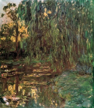 Vista del bacino delle ninfee con salice da Claude Monet