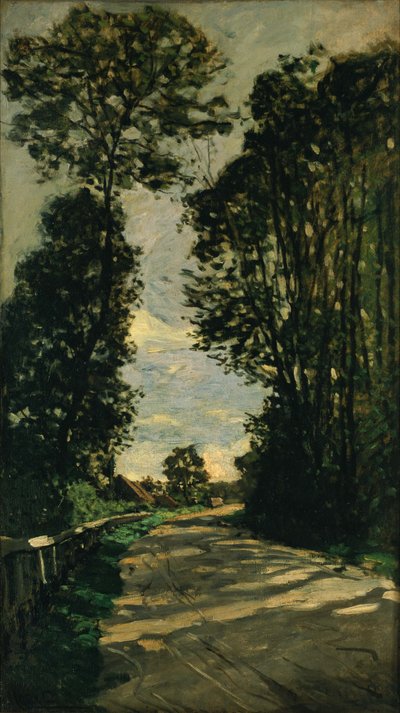 Passeggiata (Strada della Fattoria Saint-Siméon) da Claude Monet