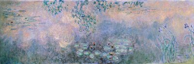 Ninfee (Le bassin aux nimpheas avec iris) da Claude Monet