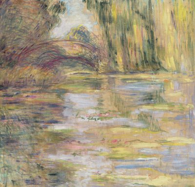 Stagno di ninfee: Il ponte da Claude Monet