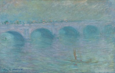 Ponte di Waterloo nella nebbia da Claude Monet