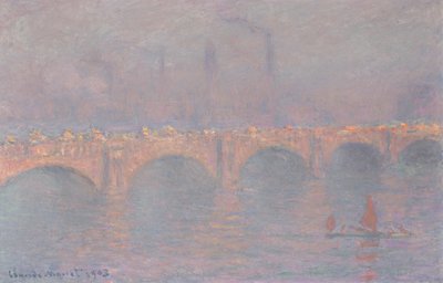 Waterloo Bridge, soleil voilé da Claude Monet