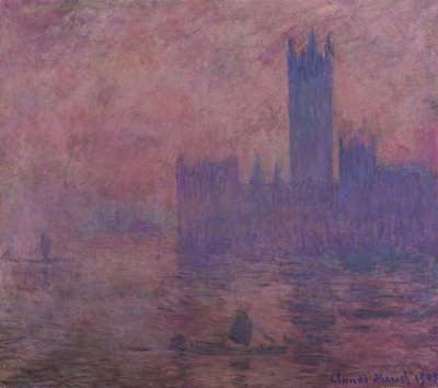Torre di Westminster da Claude Monet