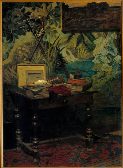 Angolo del laboratorio da Claude Monet