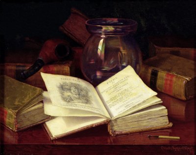 Poesie di William Cowper, c.1890-1905 da Claude Raguet Hirst