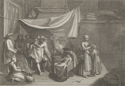 Mattina Le Matin, ca. 1700 da Claude Saint Paul