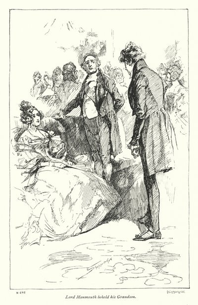 Illustrazione per Coningsby di Disraeli da Claude Shepperson