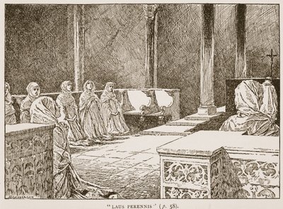 Laus Perennis, illustrazione da 