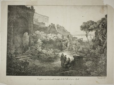 Vista dalla seconda terrazza di Villa d