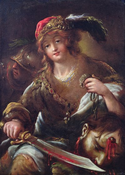 Davide con la testa di Golia, c.1640 da Claude Vignon
