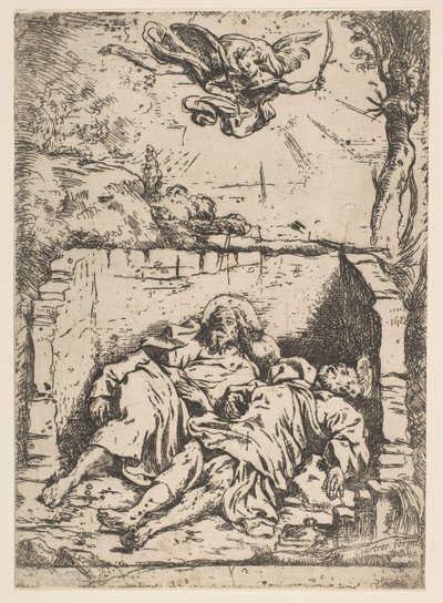 Morte di San Pietro e San Paolo da Claude Vignon