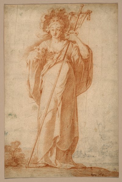 La Sibilla Cumana, c.1630 da Claude Vignon