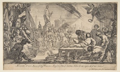 Il martirio di San Lorenzo, ca. 1627 da Claude Vignon