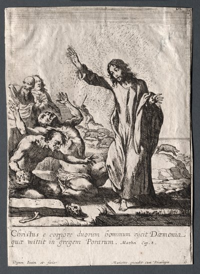 I miracoli di Gesù Cristo: Cristo che libera l
