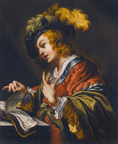 Il giovane cantante da Claude Vignon