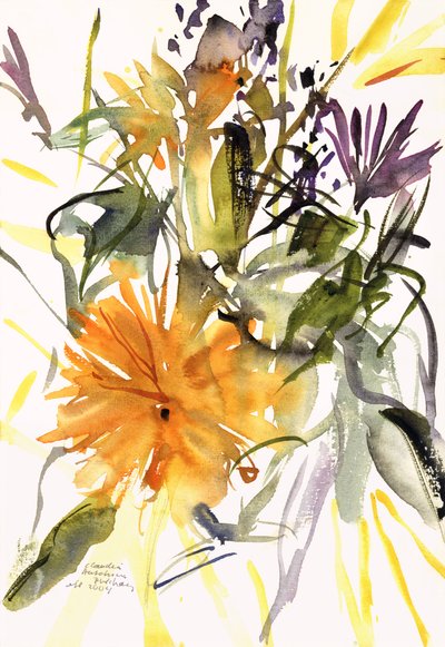Calendula e Altri Fiori da Claudia Hutchins Puechavy