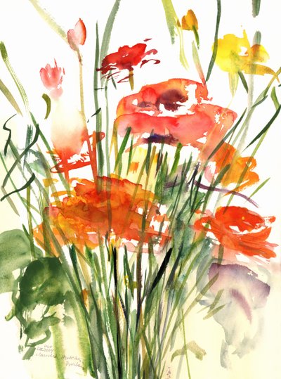 Ranuncoli, 2001 da Claudia Hutchins Puechavy