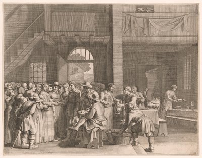 Il fidanzamento, tavola 14 da Pastorales da Claudine Bouzonnet Stella