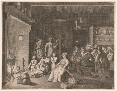La veglia in fattoria durante l