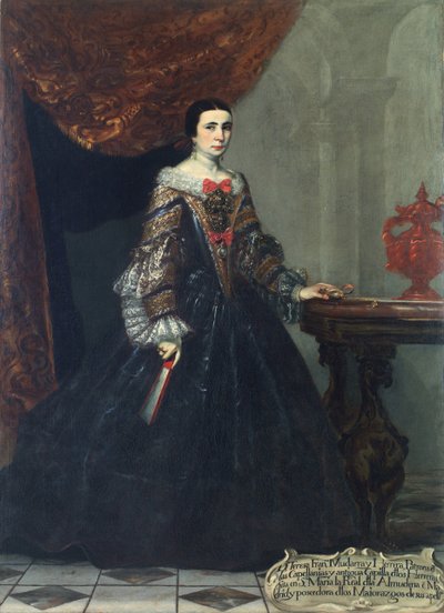 Ritratto di Teresa Francisca Mudarra y Herrera, c. 1620 da Claudio Coello