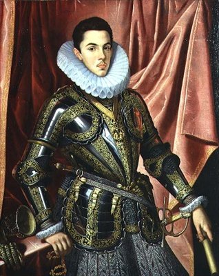 Ritratto di un Giovane in Armatura da Claudio Coello