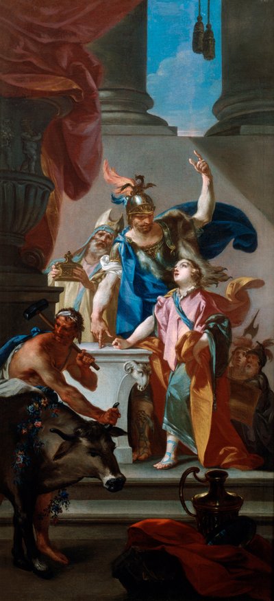 Scena della vita di Annibale, XVIII secolo da Claudio Francesco Beaumont