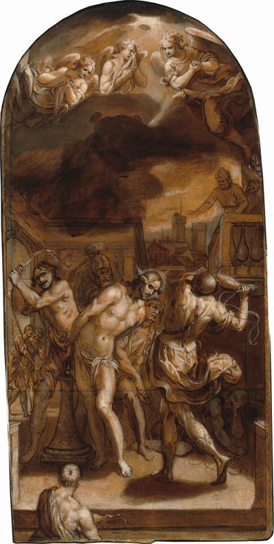 La flagellazione di Cristo da Claudio Ridolfi