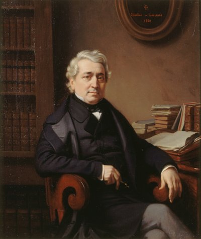 Ritratto di Thomas-Marie-François Sauvage 1794-1877, 1850 da Claudius Lavergne