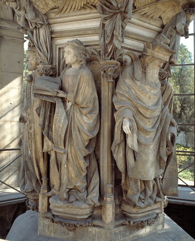 Geremia e Zaccaria (base del Pozzo di Mosè) da Claus Sluter