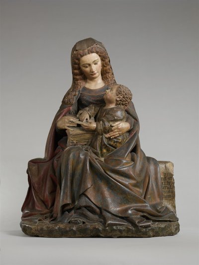 Vergine e Bambino, c.1415-17 da Claus de Werve