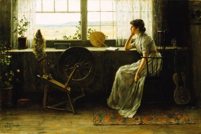 In attesa, 1885 da Clement Rollins Grant