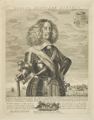 Jacob van Wassanaer, fine XVII secolo da Clement de Jonghe