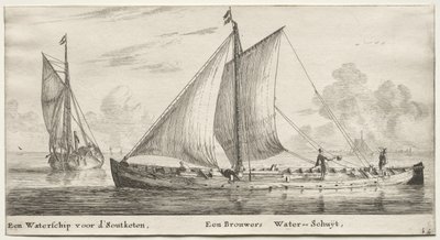 Varie navi e vedute di Amsterdam (Verscheffde Schepen en Gesichten van Amstelredam), Parte II: Una nave d
