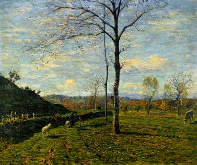 Fine di ottobre, di Clemente Pugliese Levi (1855-1936) da Clemente Pugliese Levi