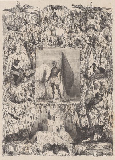 Bug-Jargal, ca. 1832 da Célestin Nanteuil
