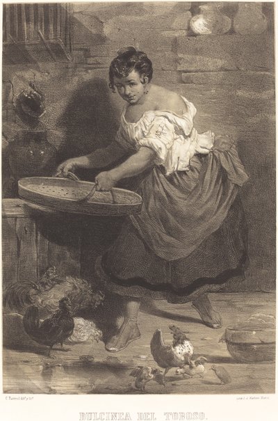 Dulcinea del Toboso da Célestin Nanteuil
