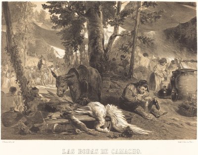 Le nozze di Camacho da Célestin Nanteuil