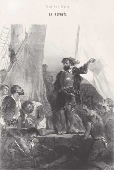 Terza Parte, La Rivolta, ca. 1830-65 da Célestin Nanteuil