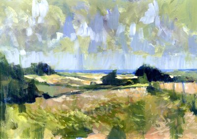 Vista di Sutton Downs, 2007 da Clive Metcalfe
