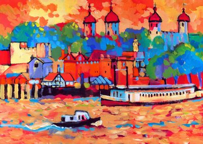 Il colore della Torre, 2007 da Clive Metcalfe