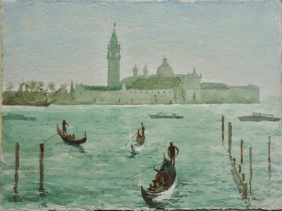 S.M.Maggiore, Mattina Invernale di Sole da Clive Wilson