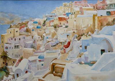 Santorini, Oia, 2019 da Clive Wilson